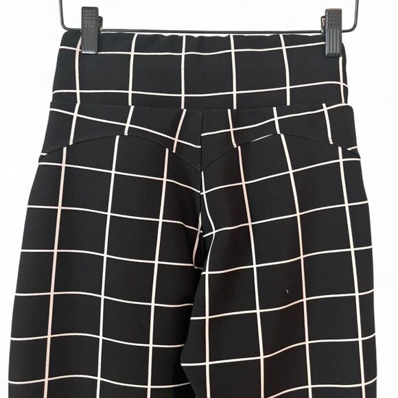 VINTAGE Harper by Block high-waisted plaid stretch trousers - Picture 4 of 6